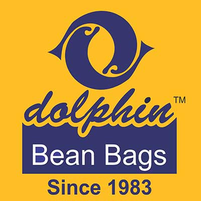 DOLPHIN XXL BEAN BAG-BROWN - Filled (With Beans) – Dolphin Bean Bags