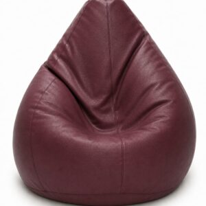 bean bag burgundy
